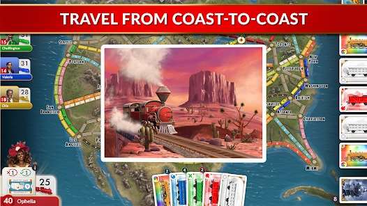Ticket to Ride - Android version of the Board Game