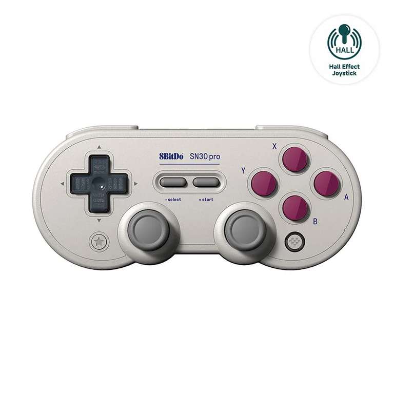 8BitDo SN30 Pro Wireless Bluetooth Gamepad with Hall Effect using codes @ 8BitDo Official Store