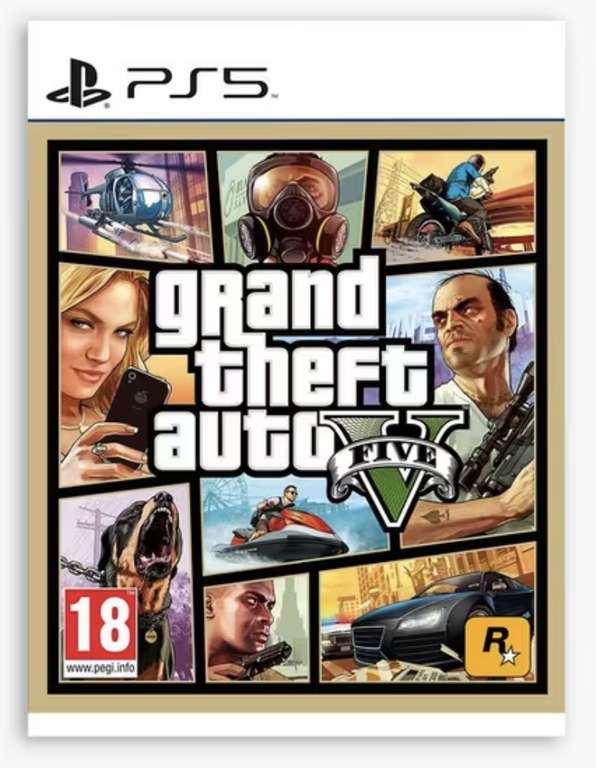 Grand Theft Auto V GTA 5, PS5