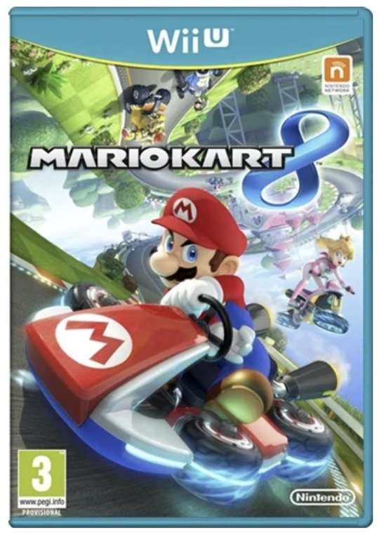 Mario Kart 8 - Nintendo Wii U Game, Used, Free C&C