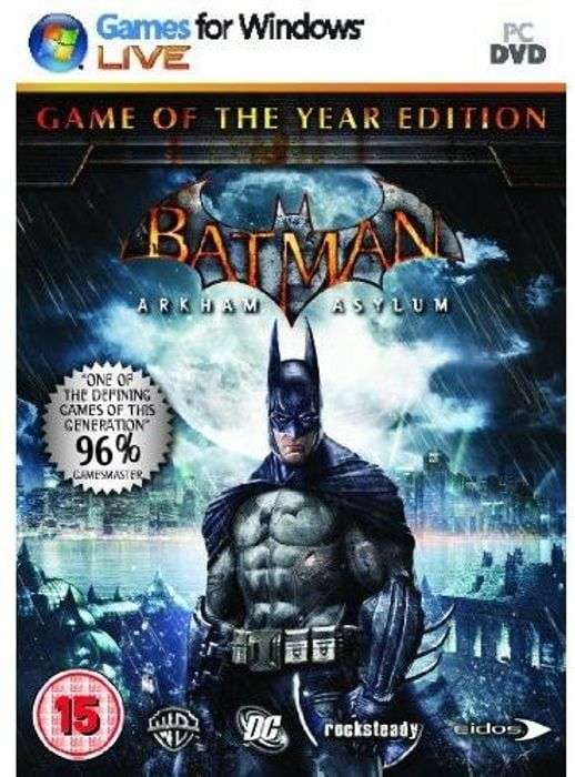 Batman : Arkham Asylum Game of the Year Edition - PC/Steam